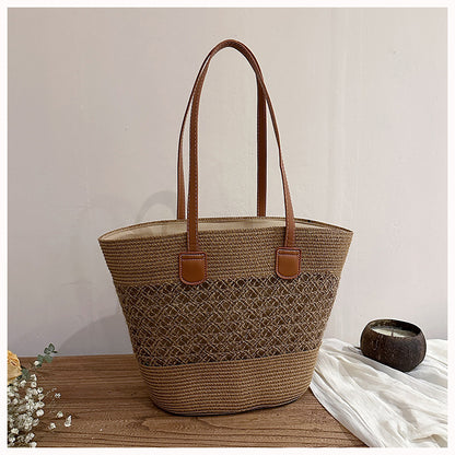 Strohmärktasche