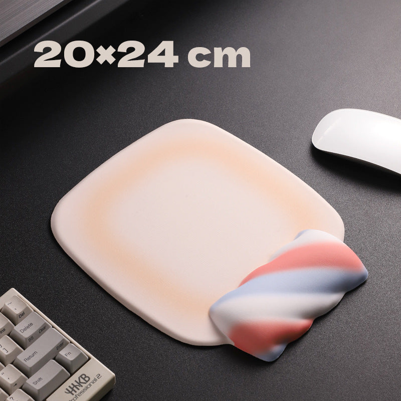 Verdrehter Gel Tastatur Handgelenkstütze