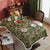 Bestickter Floral-Teppichstoff