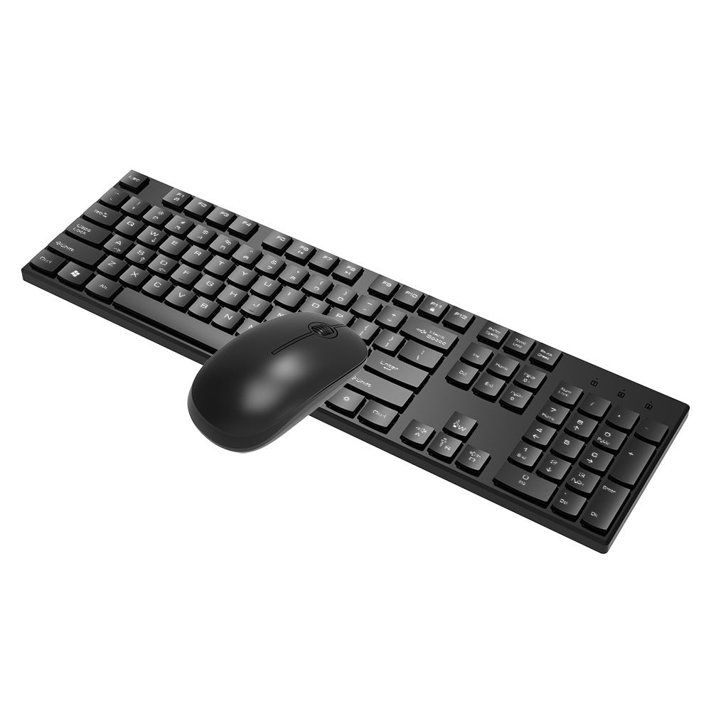 Slimline Kabelloses Tastatur und Maus Set Brehn