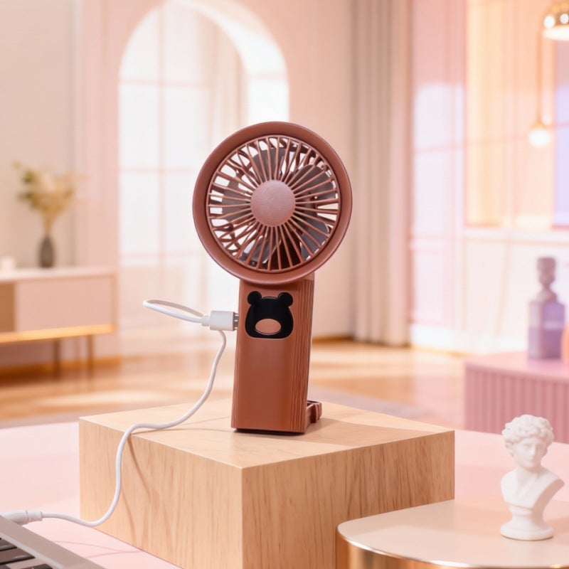 Damen Tragbarer Handventilator mit süßem Bärenmotiv Brehn 1781628530