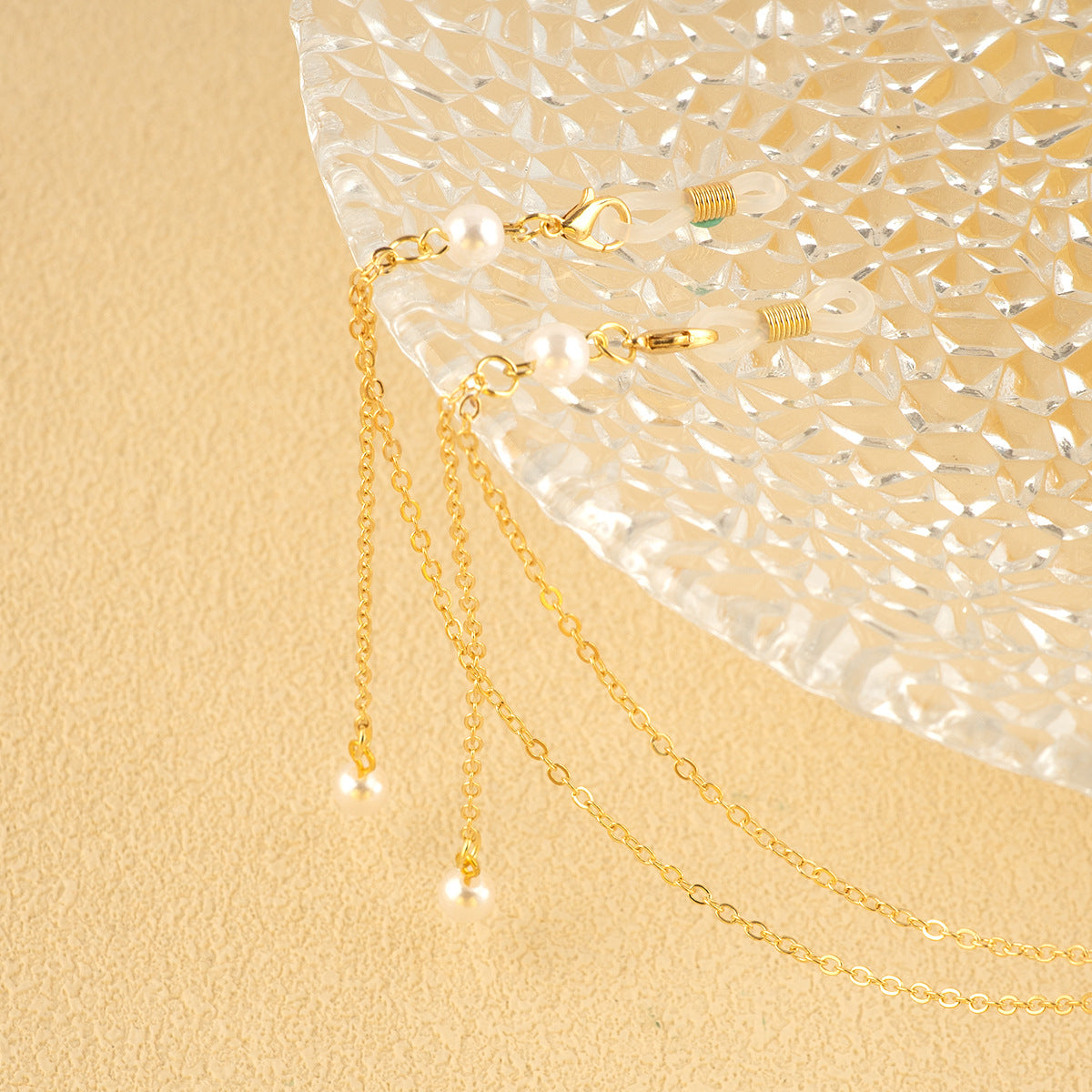 Eleganter verstellbarer Brillenkettenhalter Brehn