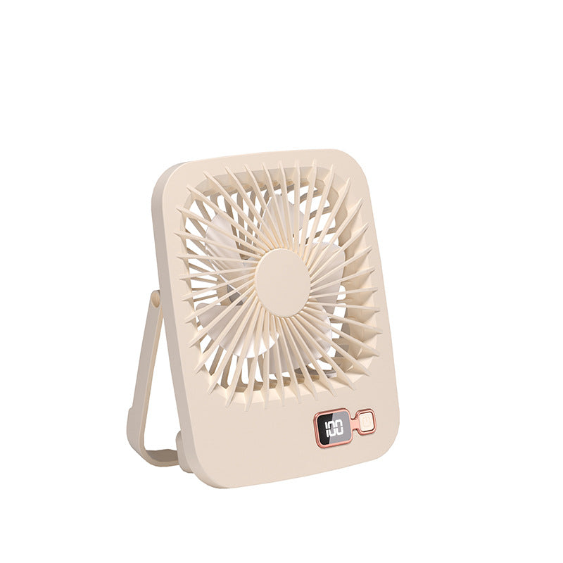 Unisex Tragbarer Tischventilator mit digitaler Anzeige Brehn