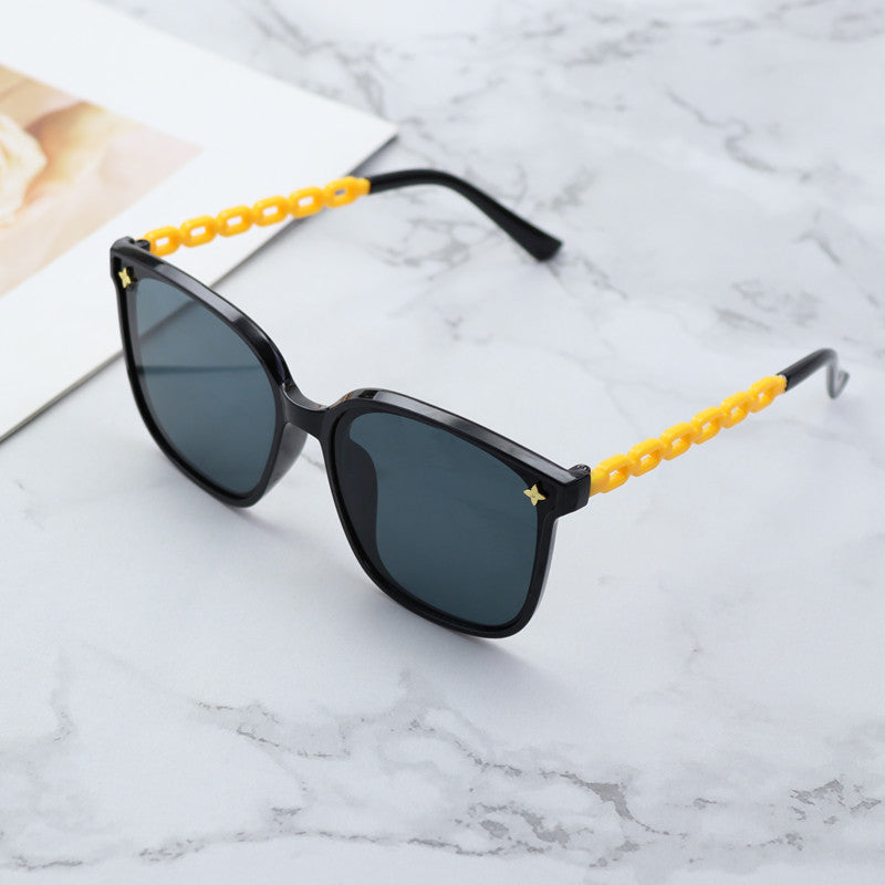 Chic Übergroße Quadratische Sonnenbrille Brehn