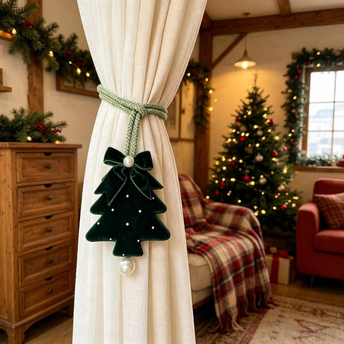 Schmuckanhänger in Tannenbaum-Design