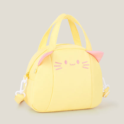Kinder Cartoon-Katze-Themen Lunch Tasche