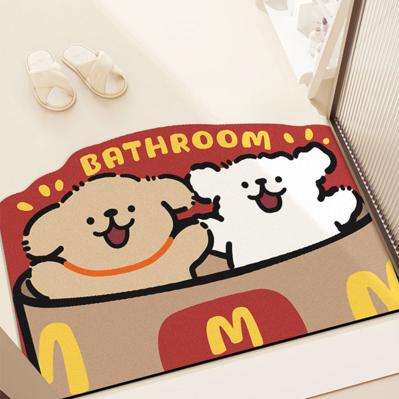 Cartoon Badmatte Brehn