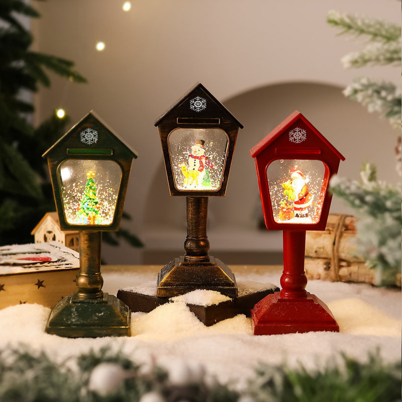 Beleuchtete Weihnachtslaterne Brehn