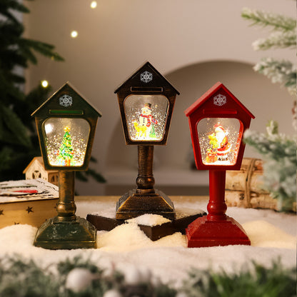 Beleuchtete Weihnachtslaterne Brehn