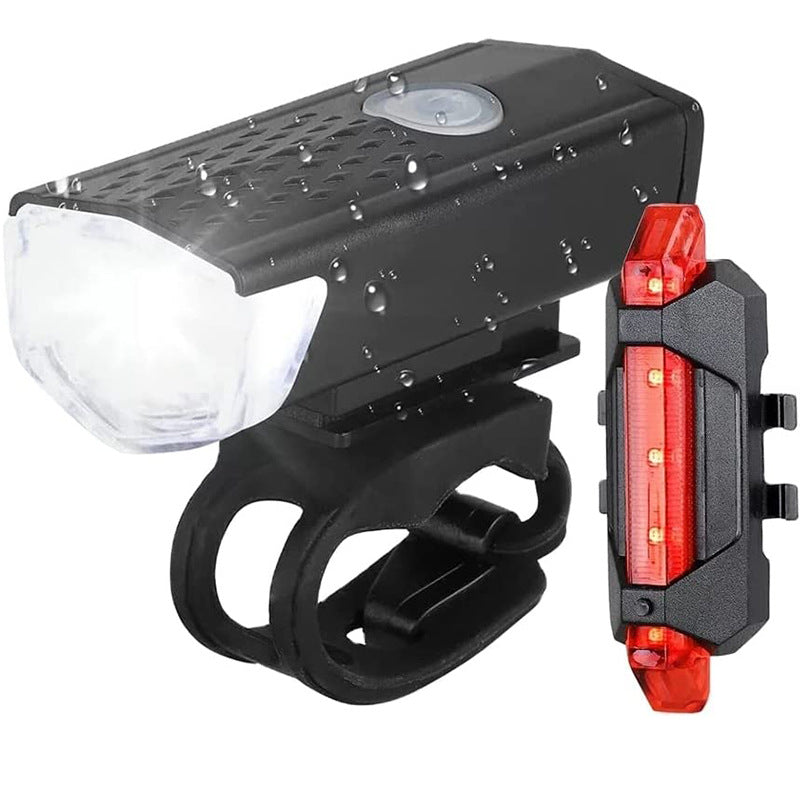 USB wiederaufladbares Fahrradleuchten-Set Brehn