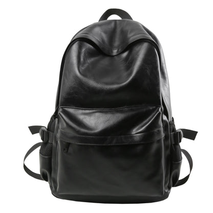 Stylischer lässiger Leder-Rucksack