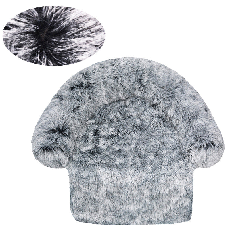 Flauschiges Rundsofa Hundebett