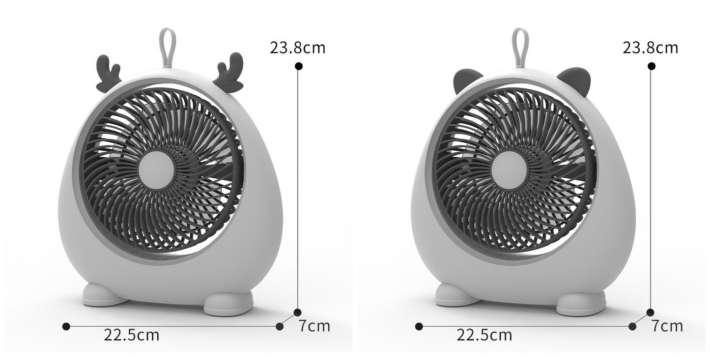 Damen Tragbarer Mini-Lüfter im kawaii Tierdesign Brehn