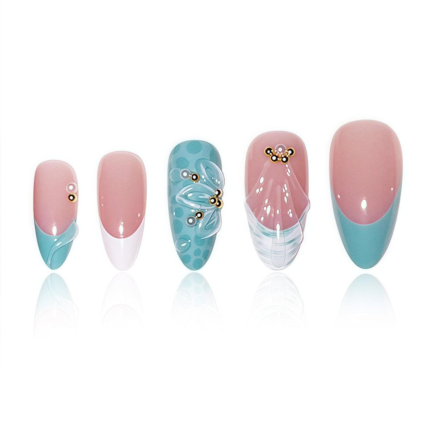 Künstlerische Stiletto Nagelverstärkungen Brehn 1787913641