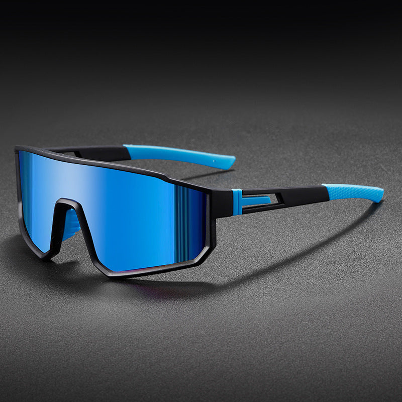 Unisex nan sportliche Performance Sonnenbrille mit großflächiger Einzelscheibe und rutschfesten Bügeln Brehn