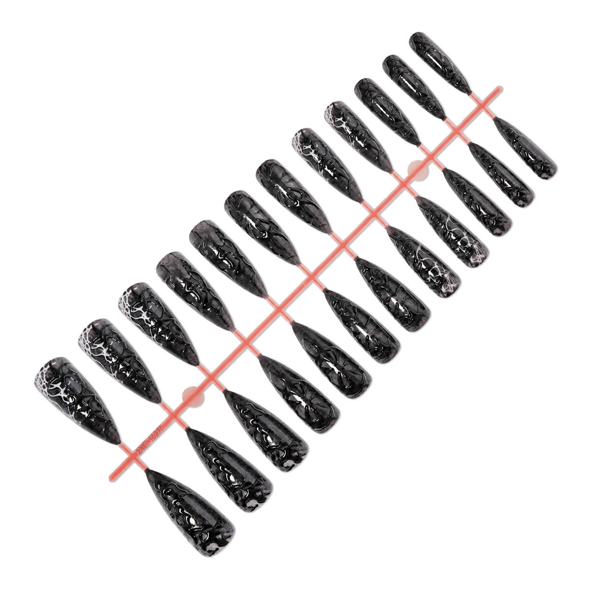 Künstlerische Acryl-Nagelspitzen Brehn