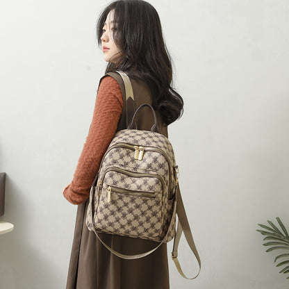 Chic Mehrfach-Taschen Stepp-Rucksack Brehn