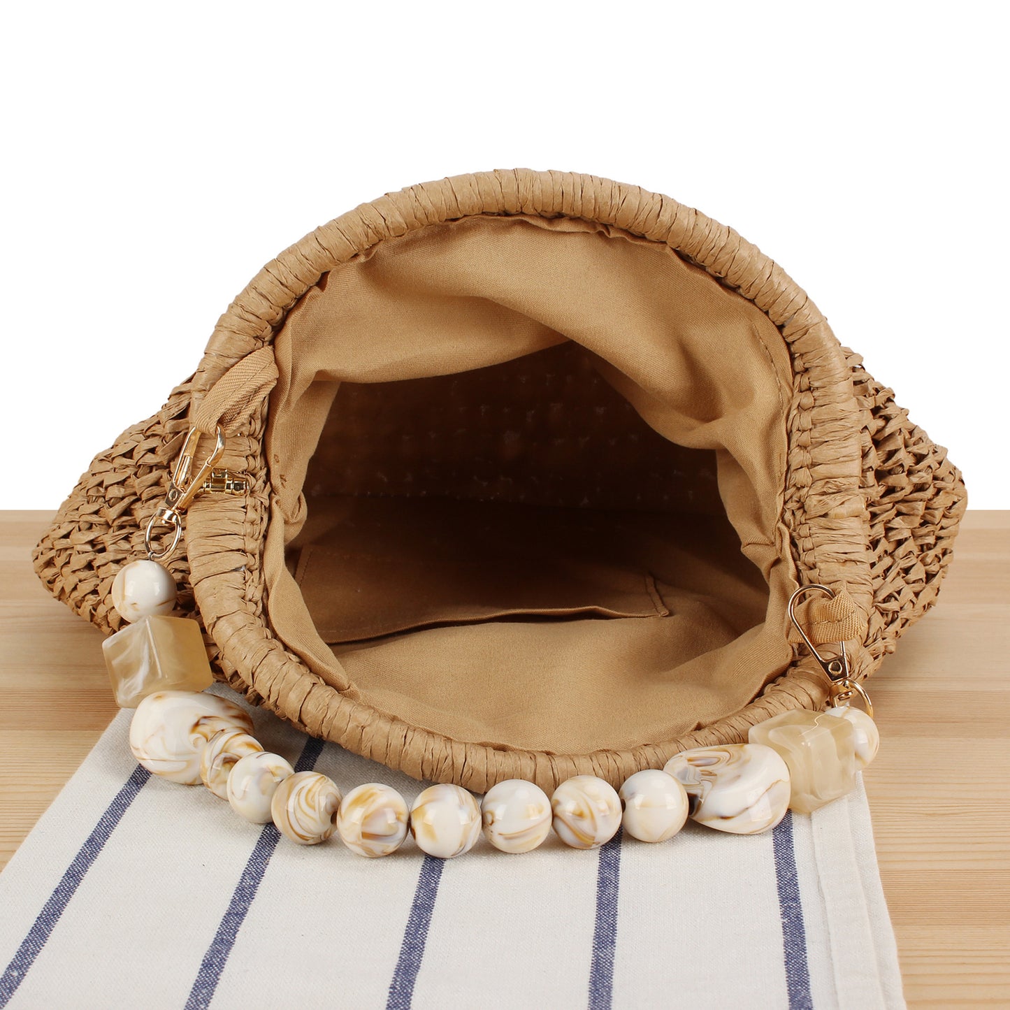 Umhängetasche mit Dekorativem Shell-Design Brehn