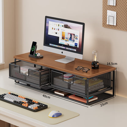Multi-Funktionaler Drahtgitter Desktop Organizer Brehn