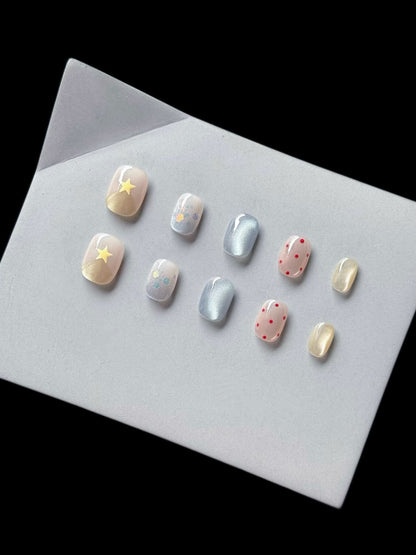 Kreatives Künstlerisches Press-On Nagelset