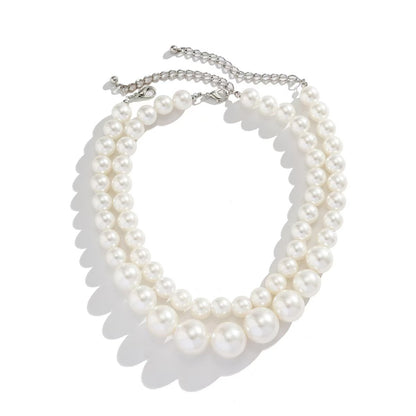Elegante Perlenkette mit Doppeltem Strang Brehn