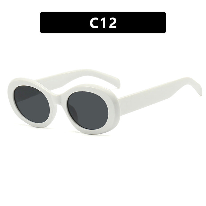 Damen trendige, transparente Sonnenbrille Brehn