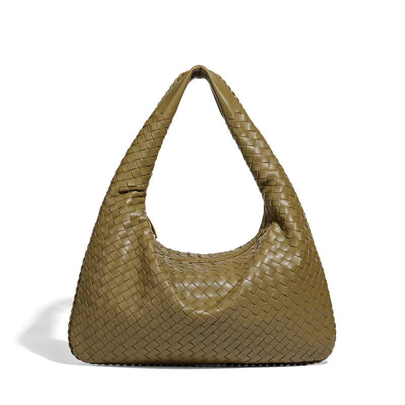 Woven Leather Hobo Bag Brehn