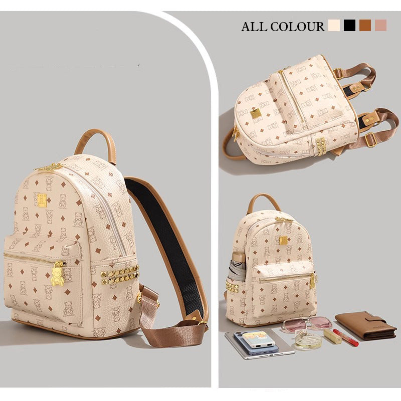 Stylische Charakter-gedruckte Rucksack Brehn