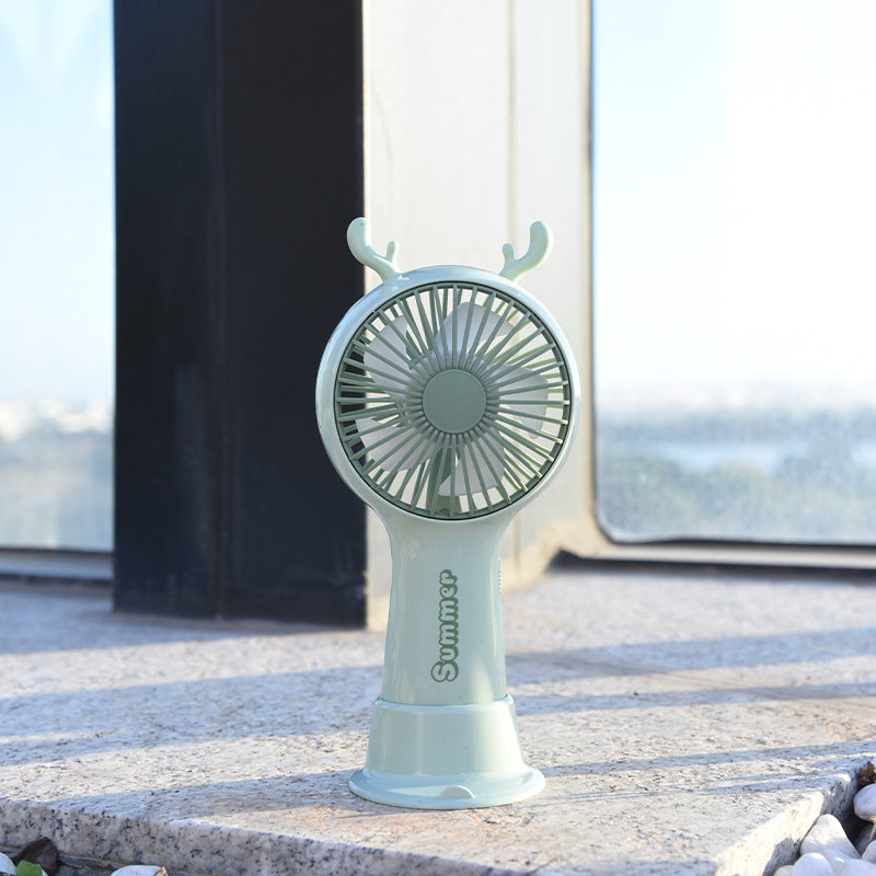 Damen Tragbarer Mini-Ventilator mit lustigem Tierdesign Brehn