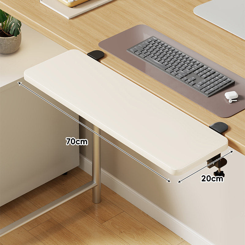 Unter-Tisch Gleitschienen-Tastaturablage und Schreibtischverlängerung mit sanfter Gleitmontage