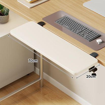 Unter-Tisch Gleitschienen-Tastaturablage und Schreibtischverlängerung mit sanfter Gleitmontage