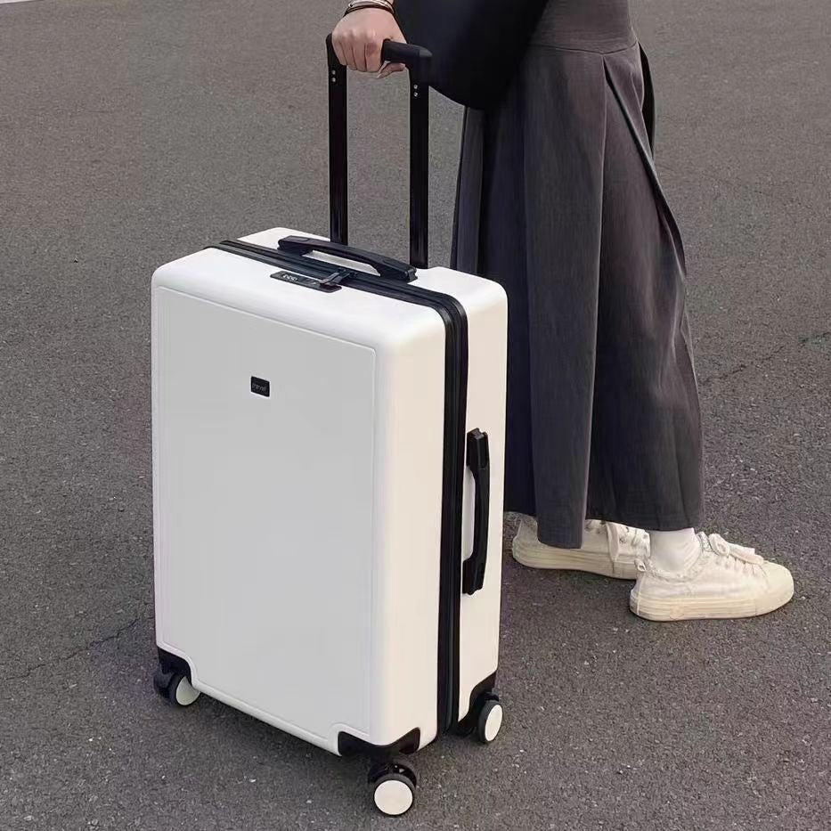 hardshell spinner-handgepäckkoffer mit teleskopgriff doppelt-spinner rollen eingebautes TSA-kombinationsschloss kratzfestes ABS-gehäuse Brehn
