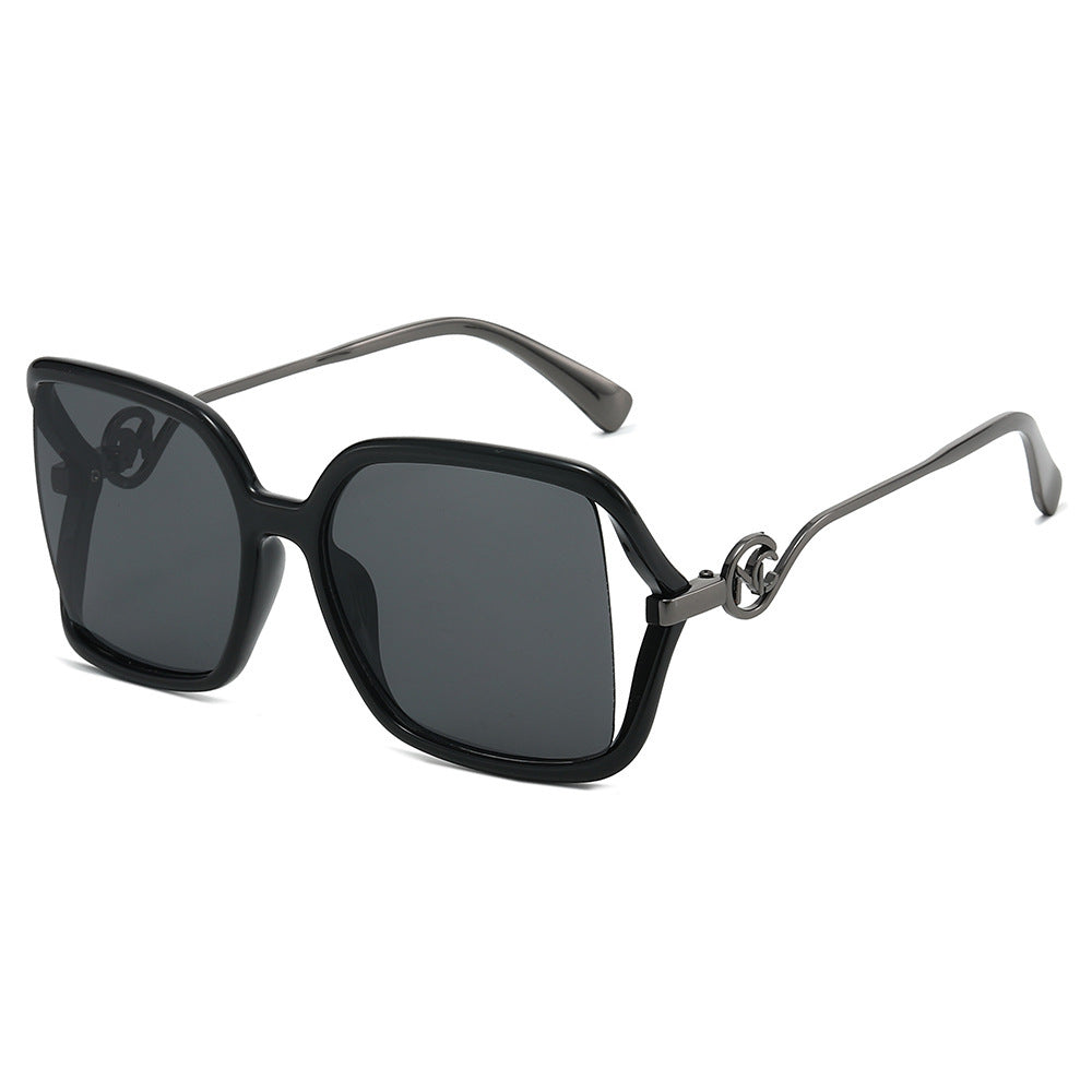 Oversized Geometric Gradient Sonnenbrille Brehn