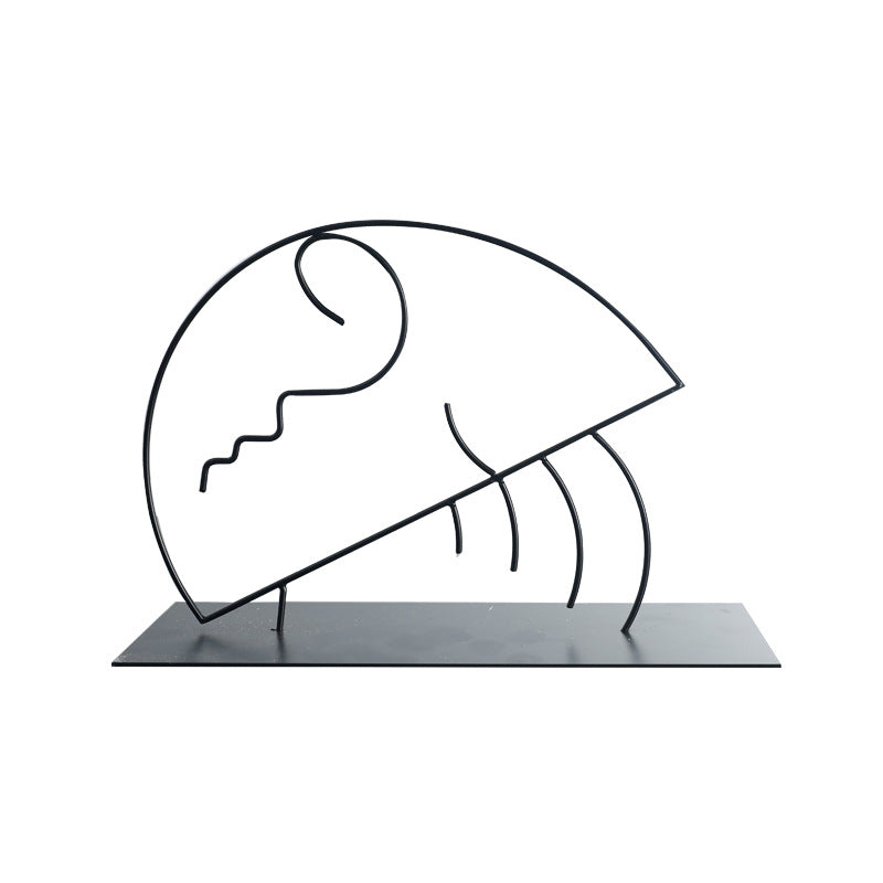 Moderne Abstracte Kwallen Sculptuur