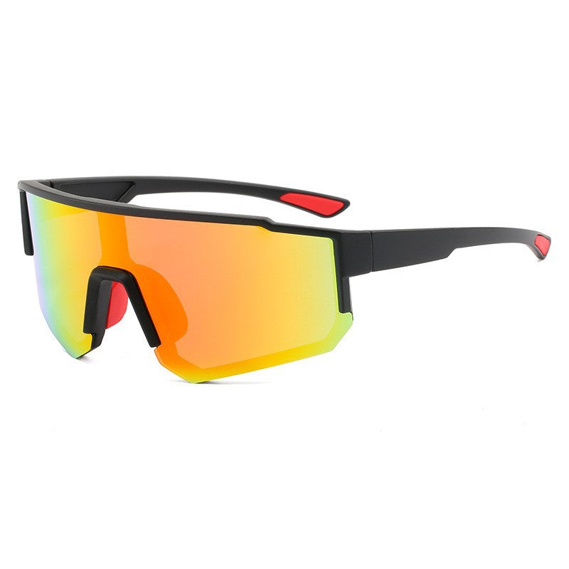 Damen Sportliche Schutzbrille mit innovativem, breiten Rahmen und polarisierenden Gläsern Brehn