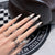 Künstlerisches Stiletto-Nagelkunst-Set mit eleganten Dekorationselementen Brehn