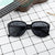Damen Modische XXL-Sonnenbrille mit robustem Rahmen Brehn