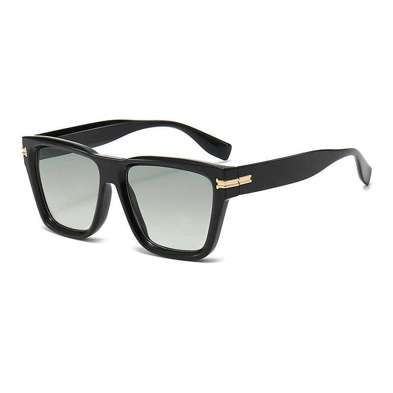 Damen Moderne Quadrat-Sonnenbrille mit exklusiven Akzenten Brehn