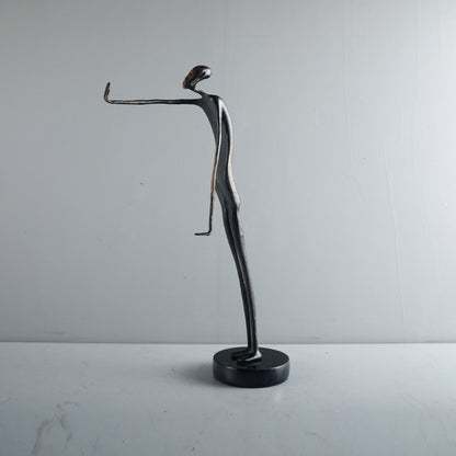 Abstrakte menschliche Figurine