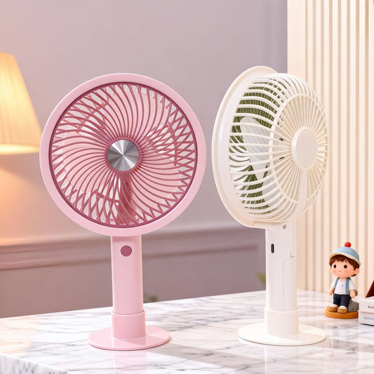 Damen Tragbarer Tischventilator mit flexiblem Neigungswinkel und USB-Anschluss Brehn