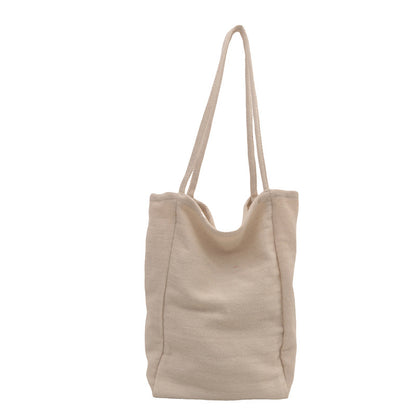 Lässige gestreifte Strandtasche