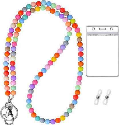 Perlen-Lanyard mit ID-Halter Brehn