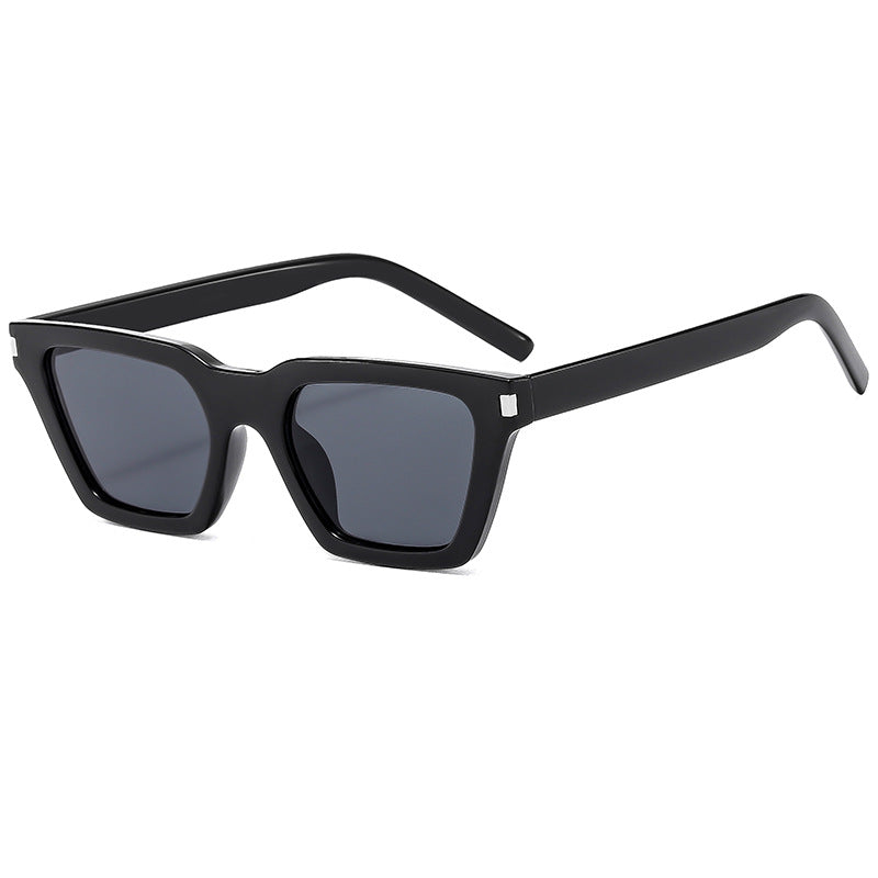 Damen moderne Sonnenbrille mit markantem Rahmen Brehn
