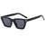 Damen moderne Sonnenbrille mit markantem Rahmen Brehn