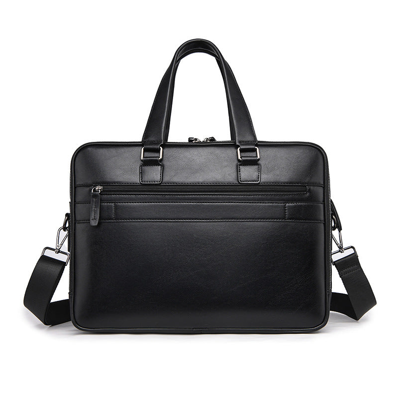 Professionelle Leder Laptop Aktentasche Brehn
