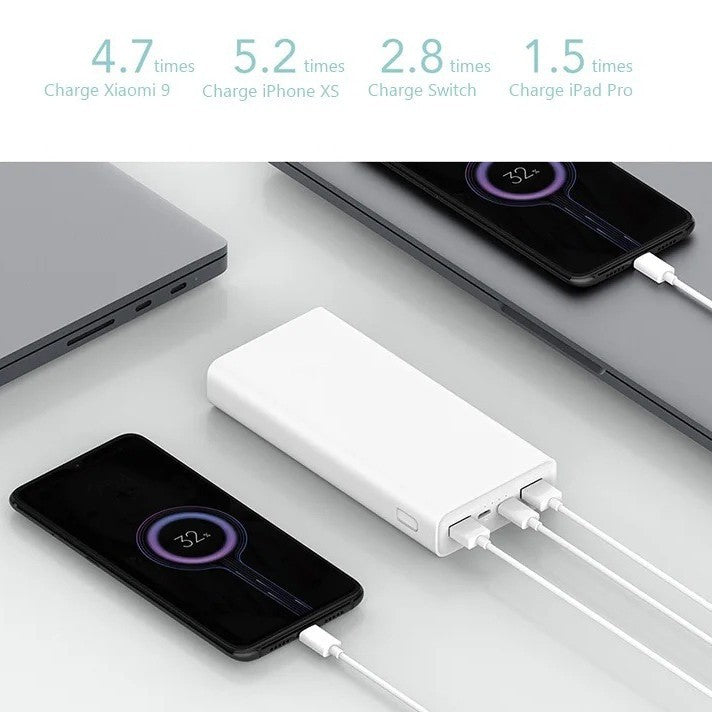 Hochleistungs tragbare Powerbank mit dualen USB-A-Ausgängen und USB-C-Eingang/Ausgang Brehn