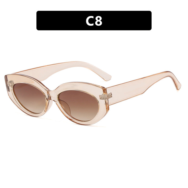 Damen Cat-Eye Sonnenbrille im stilvollen Kunststoffdesign Brehn