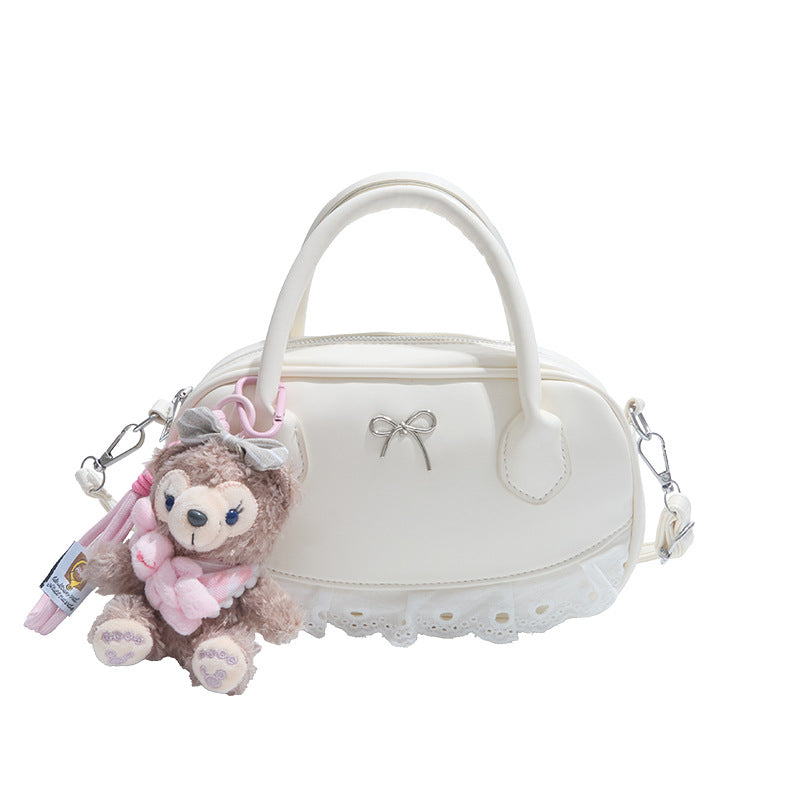 Elegante Handtasche mit Schleifenakzent