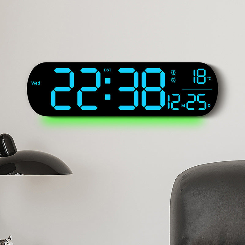 Digitaler LED-Wecker mit multifunktionaler Anzeige Brehn
