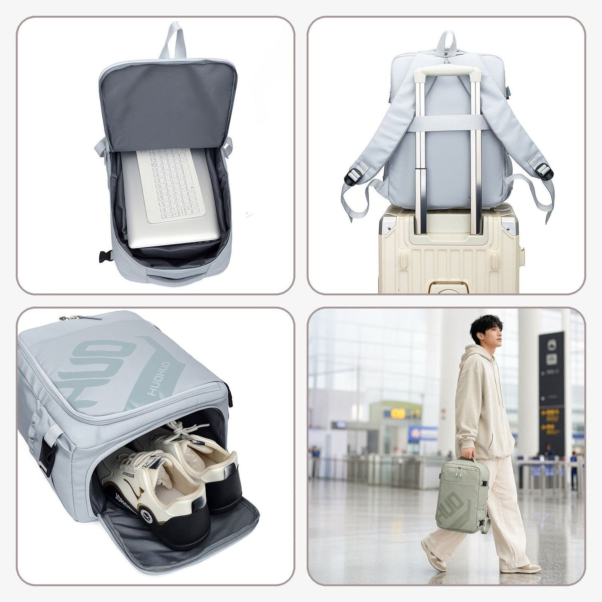 Vielseitiger Hochleistungs-Laptop-Rucksack Brehn